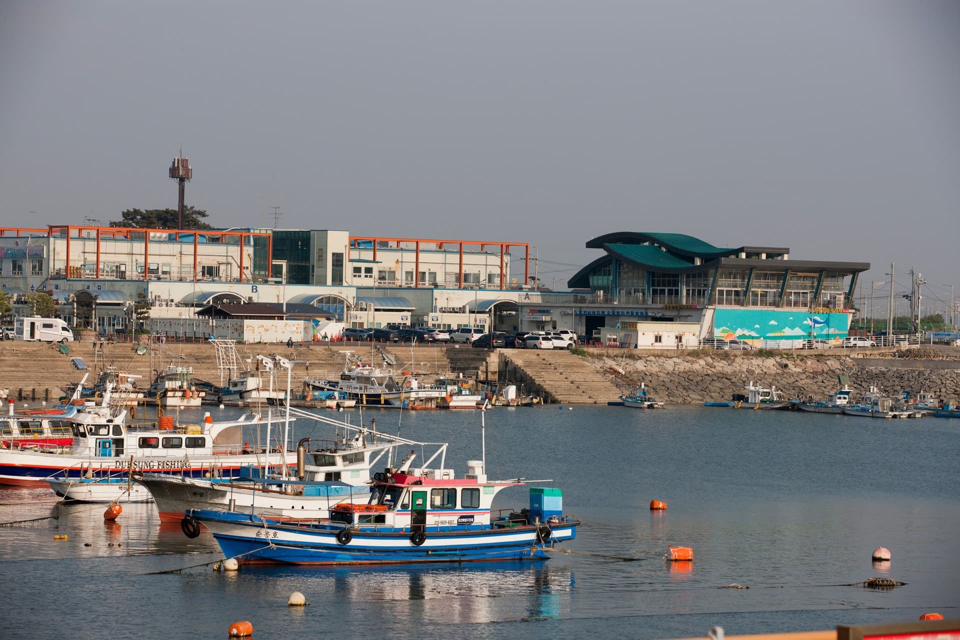 화성시 궁평항 관광지 풍경