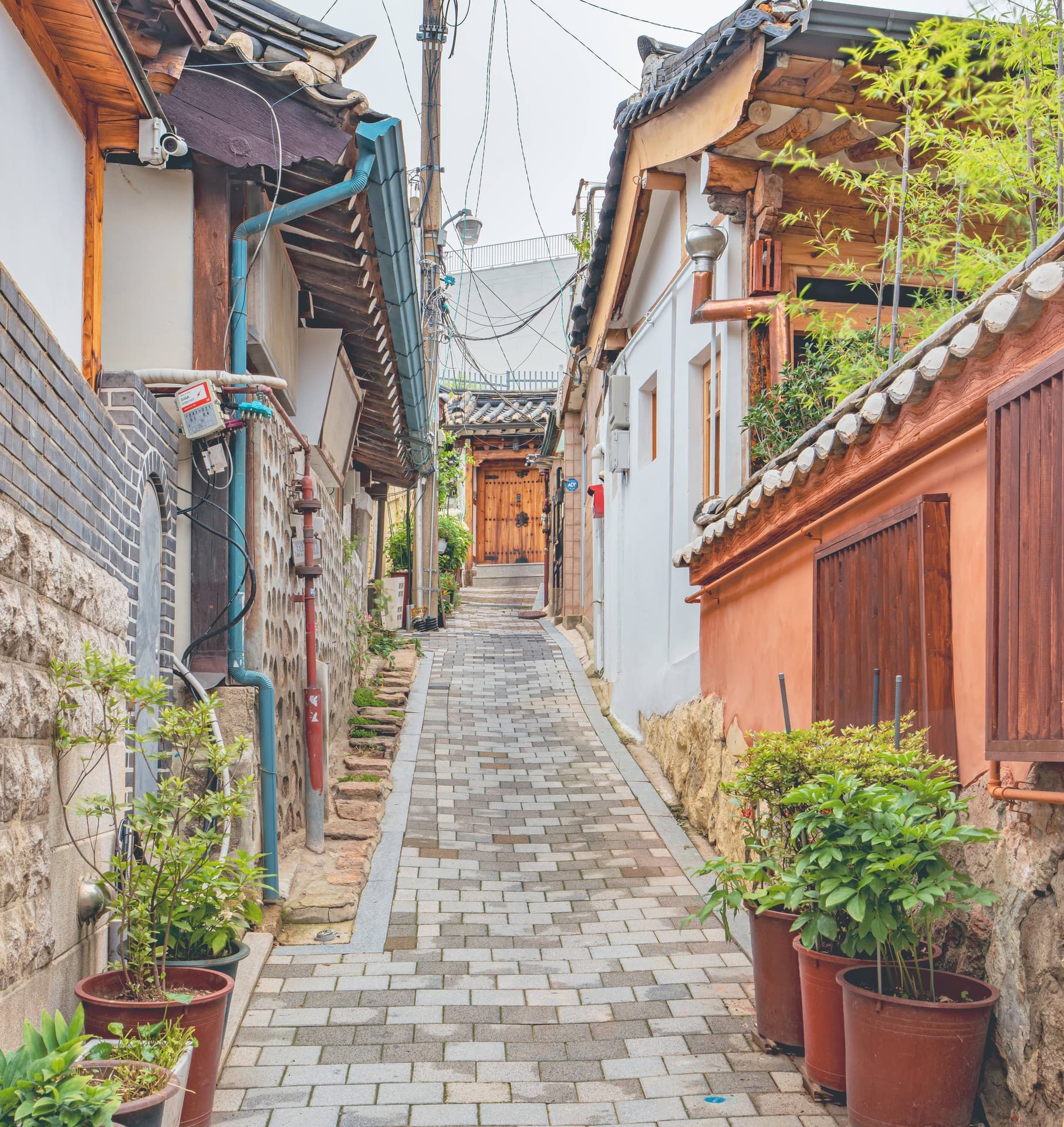 서울특별시 북촌한옥마을 관광지 풍경