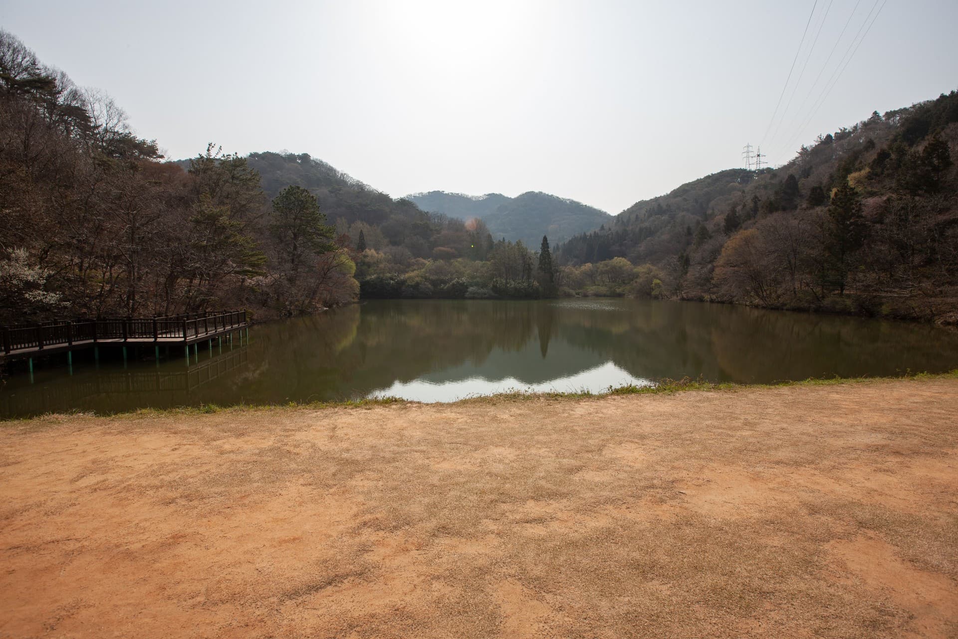 화순군 세량지 관광지 풍경