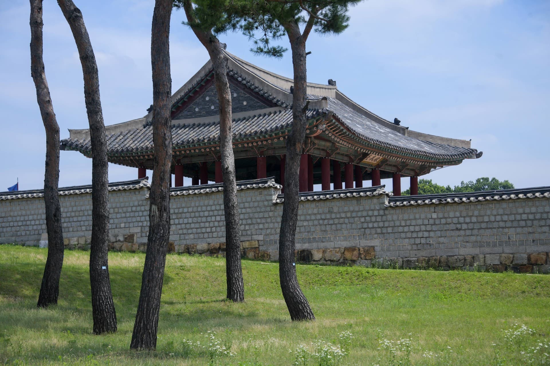수원시 수원화성 관광지 풍경
