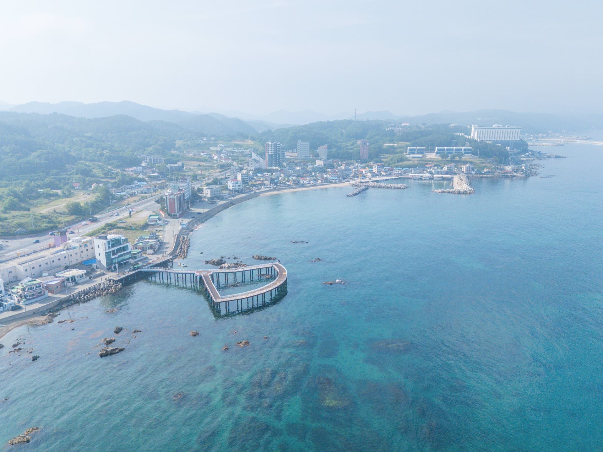영덕군 삼사해상산책로 관광지 풍경