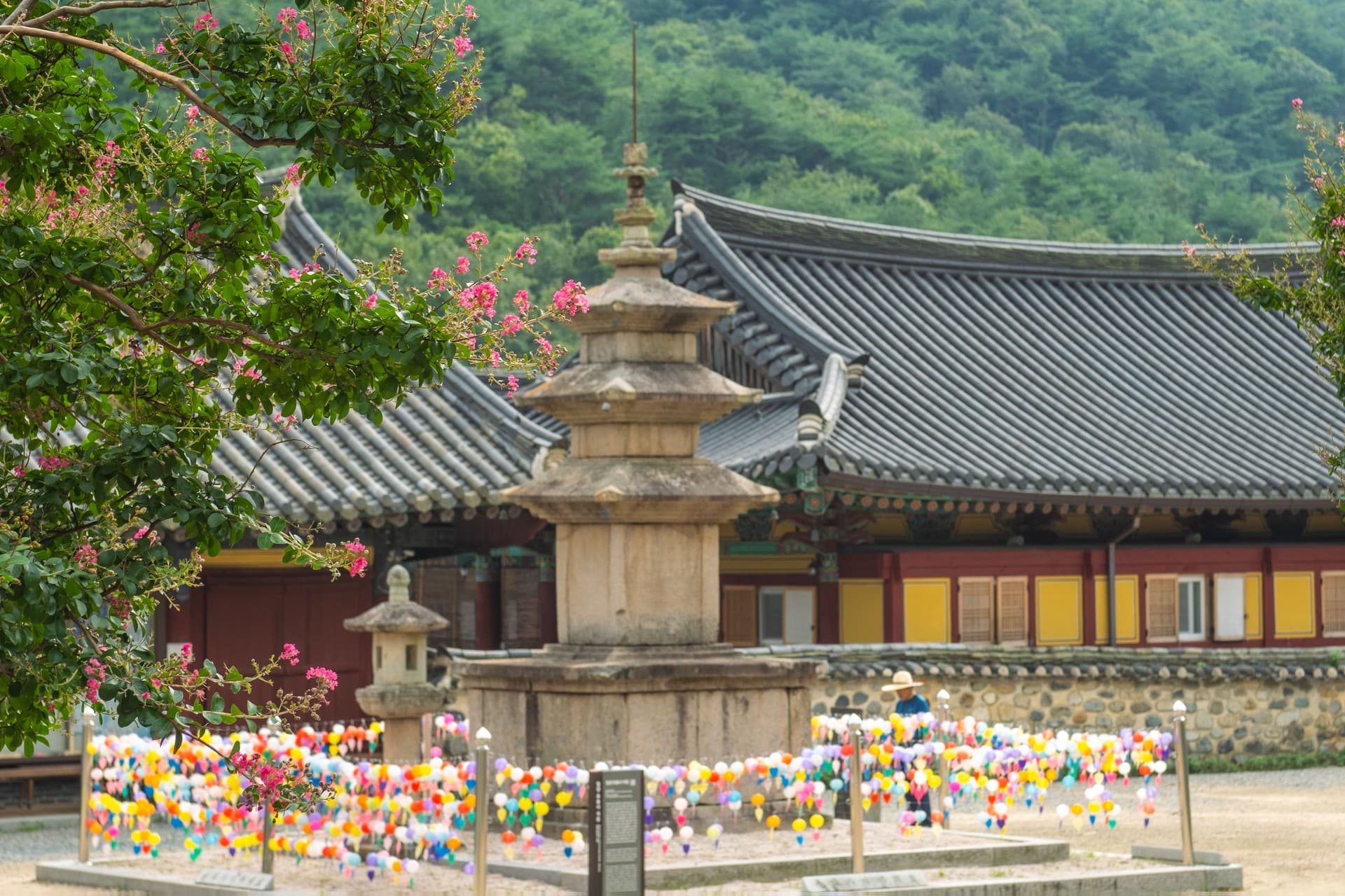 밀양시 밀양 표충사 관광지 풍경
