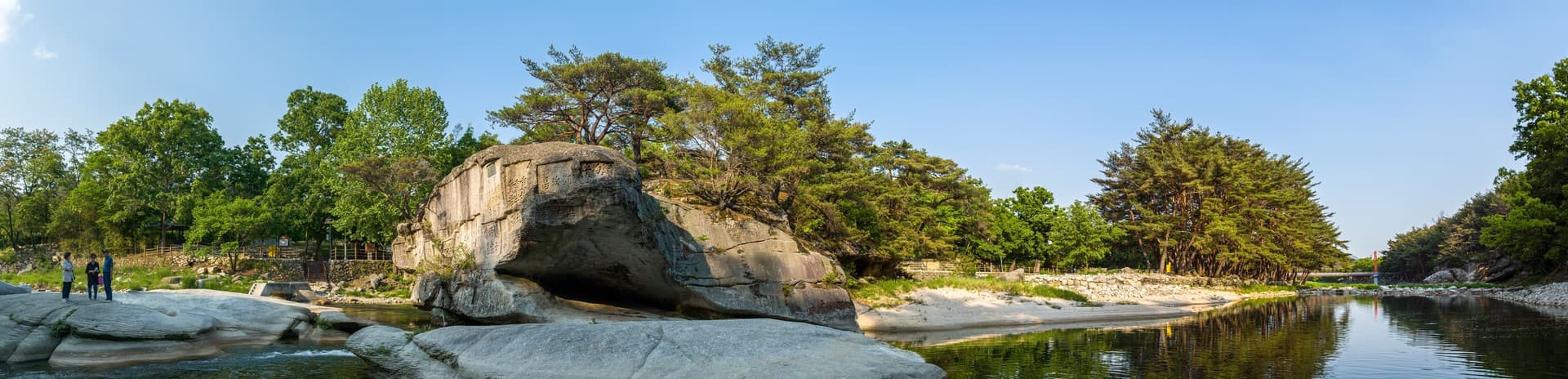 거창군 거창 수승대 관광지 풍경