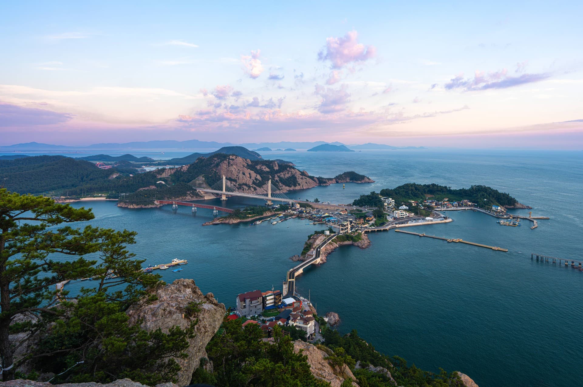 군산시 고군산군도 관광지 풍경