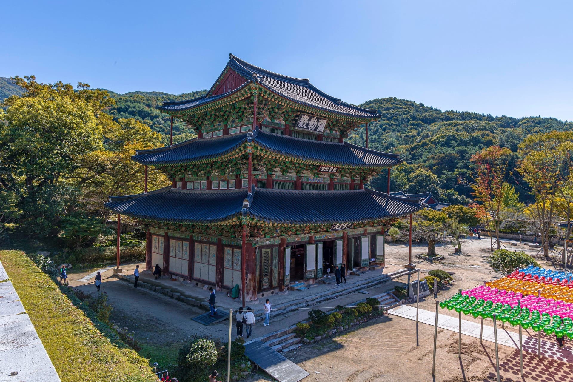 김제시 김제 금산사 관광지 풍경