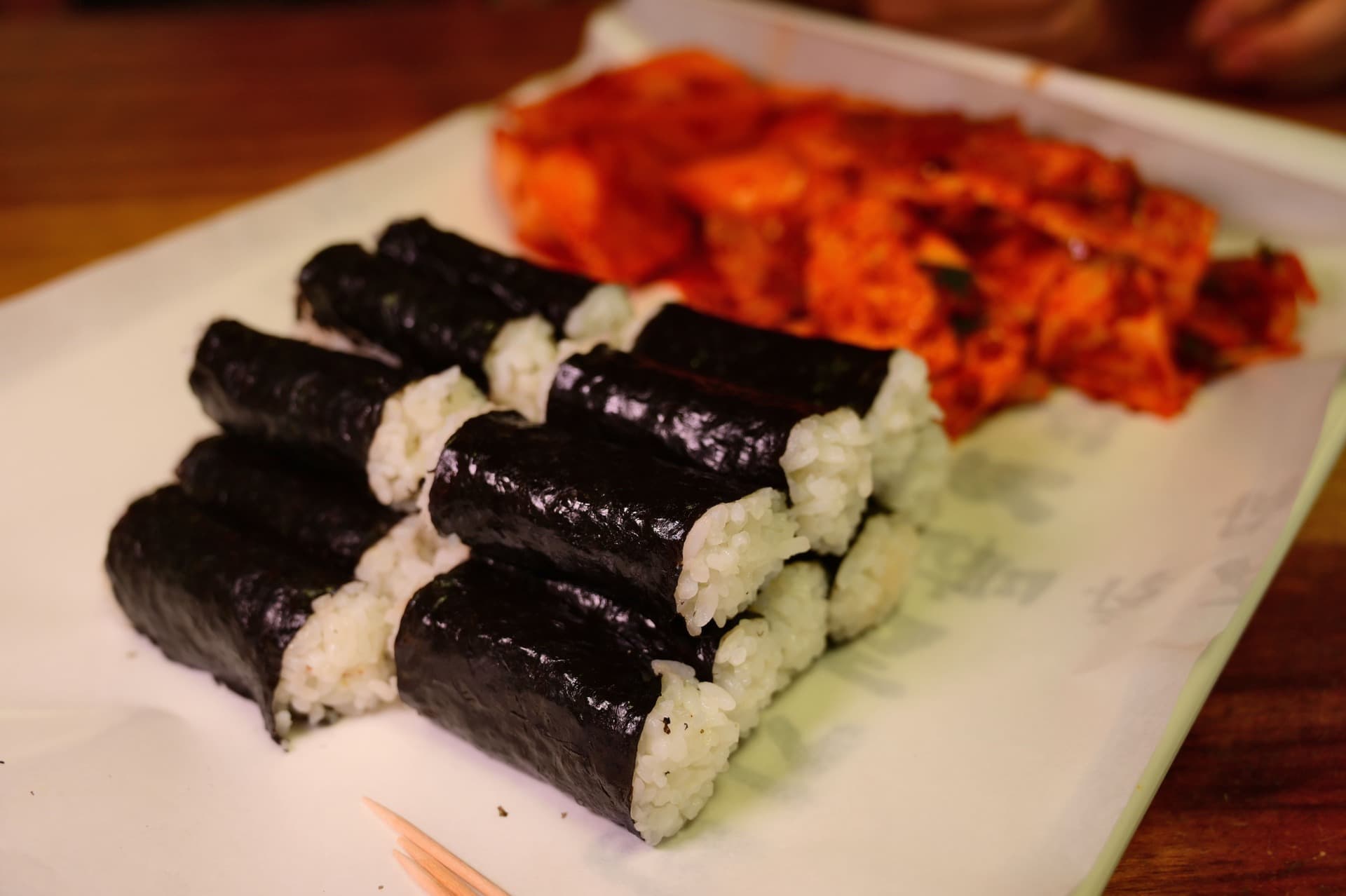 통영시 통영 충무김밥 음식 사진