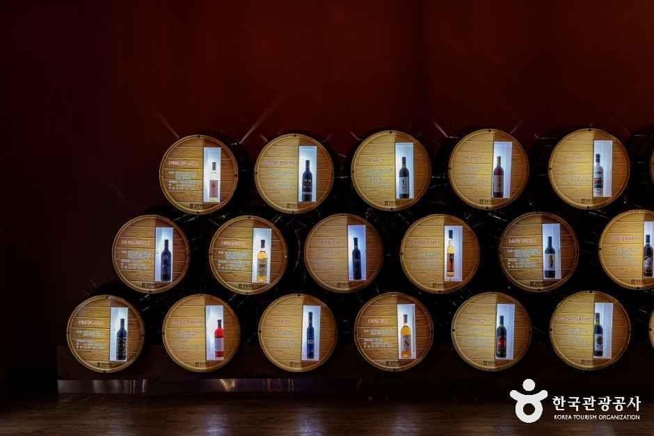 영동군 영동와인터널 관광지 풍경