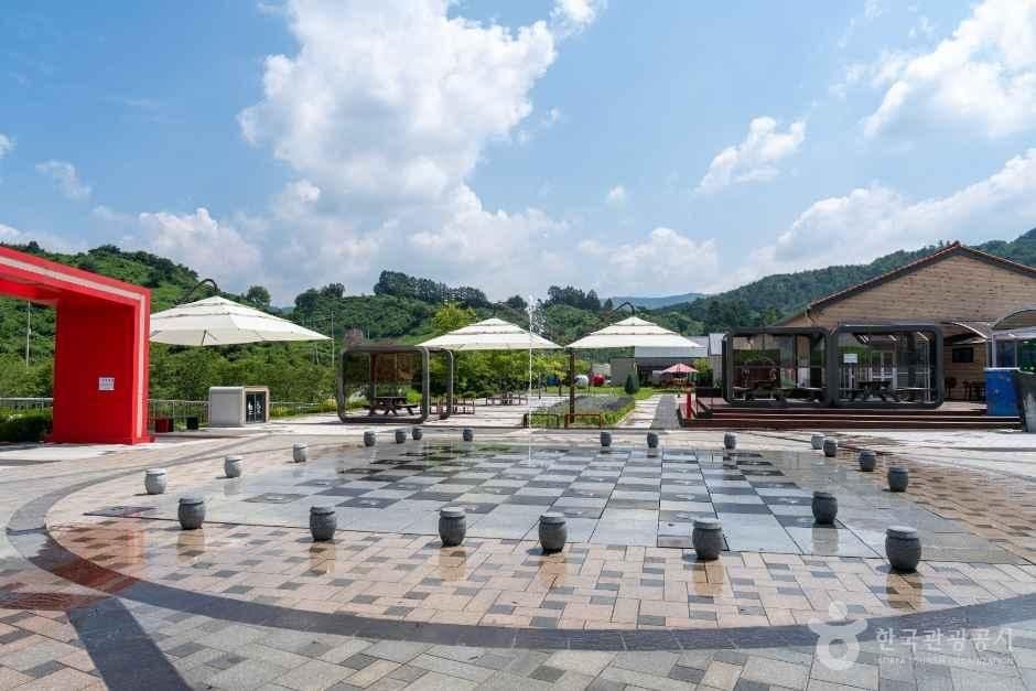장수군 장수누리파크 관광지 풍경