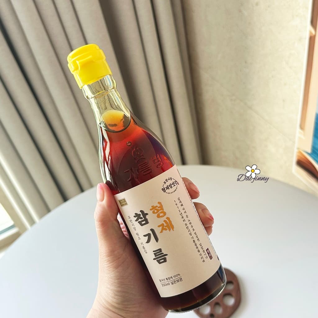 모란시장 참기름 완성 음식 또는 해당 식품 제품 실제 사진