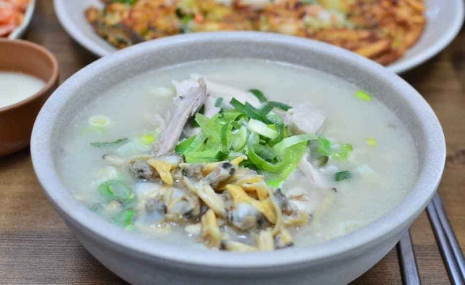 대부도 바지락칼국수 실제 사진