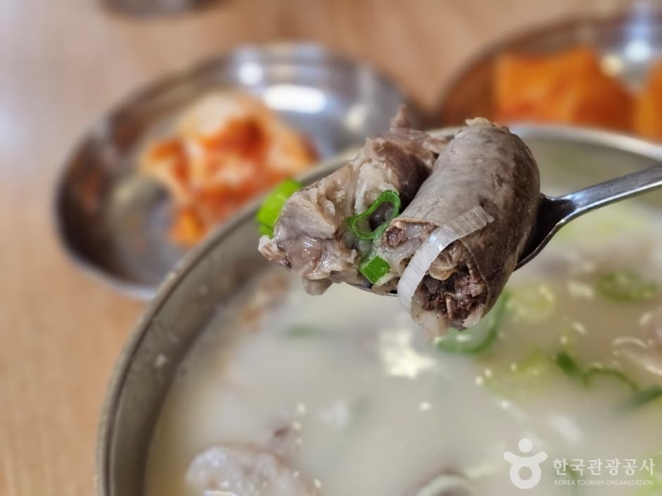백암순대 실제 사진