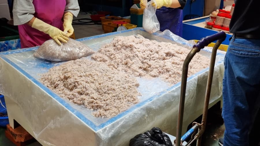 대명항 새우젓 완성 음식 또는 해당 식품 제품 실제 사진