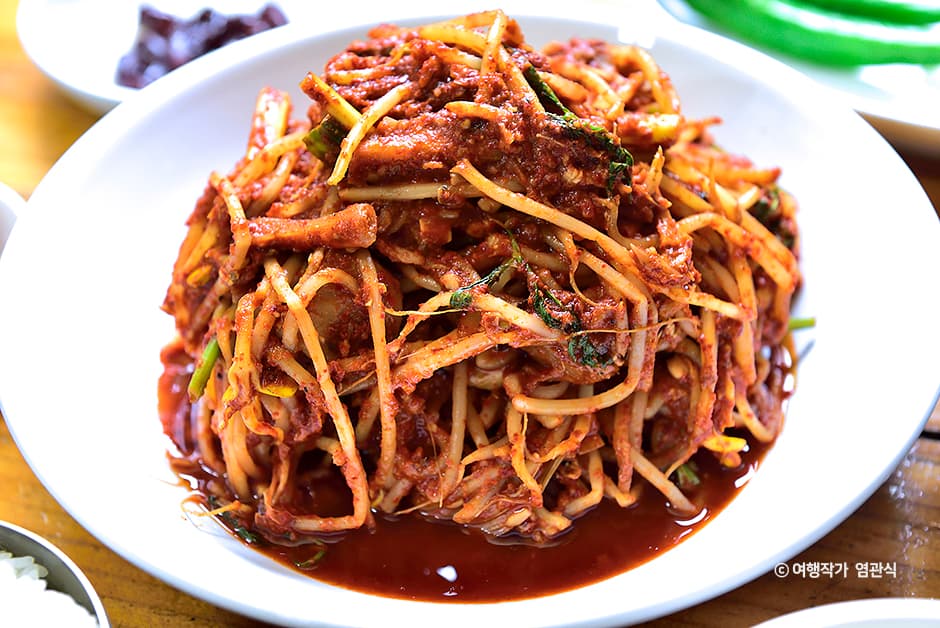 마산아귀찜 실제 사진