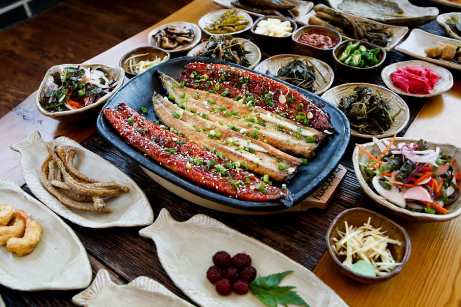 진주 장어구이 실제 사진
