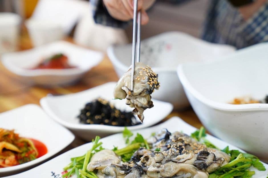 통영 굴 실제 사진