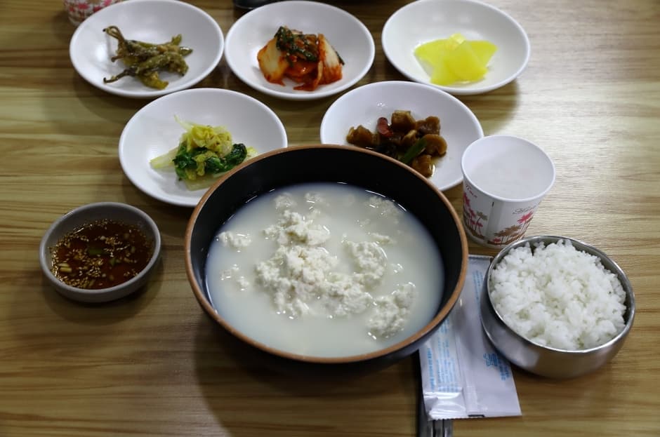 초당두부 실제 사진
