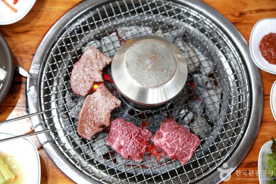 태백 한우구이 실제 사진