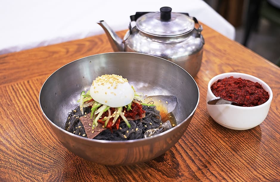 명태회냉면 실제 사진
