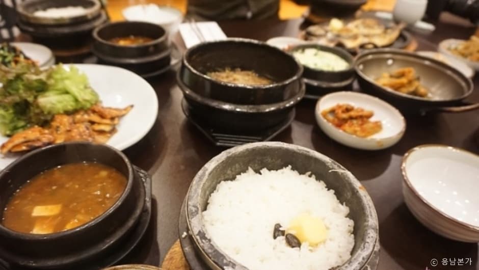 김제 지평선쌀밥 실제 사진